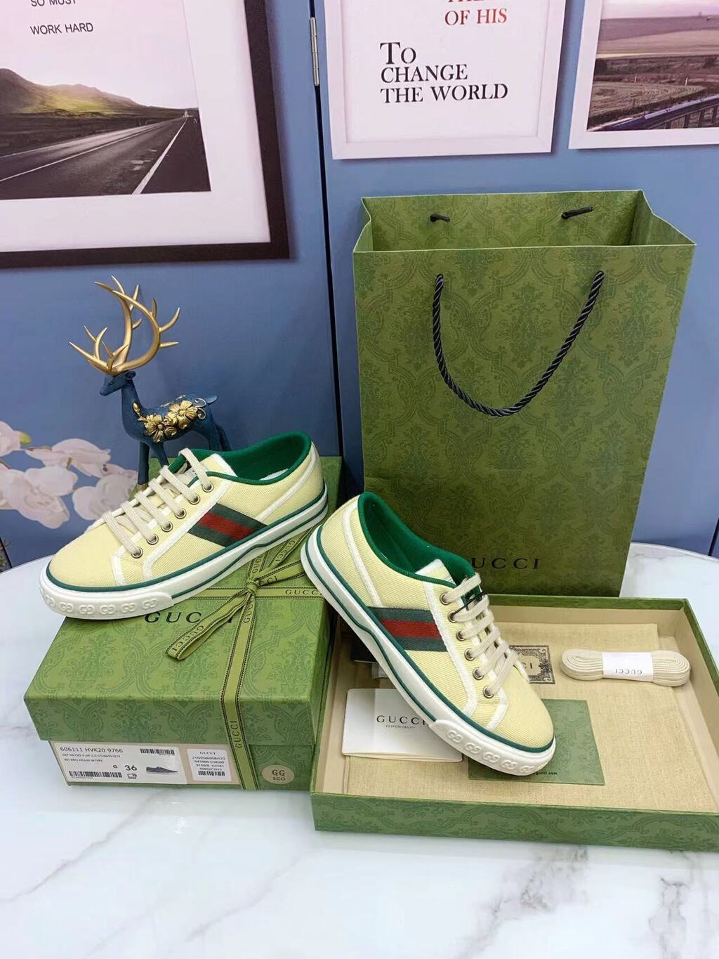 Gucci Tennis 1977 Butter Cotton