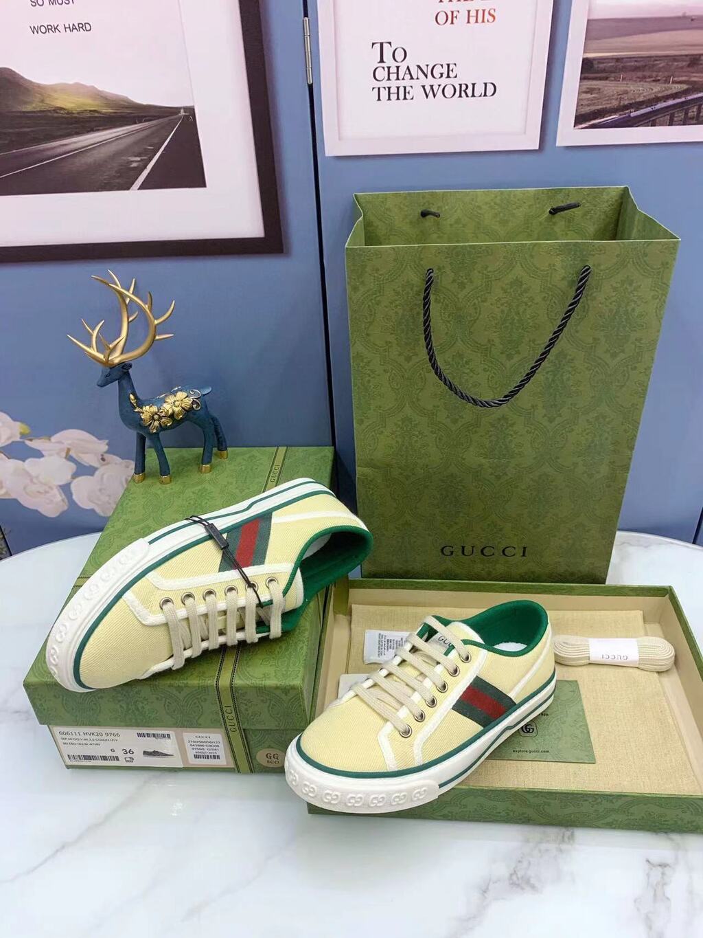 Gucci Tennis 1977 Butter Cotton