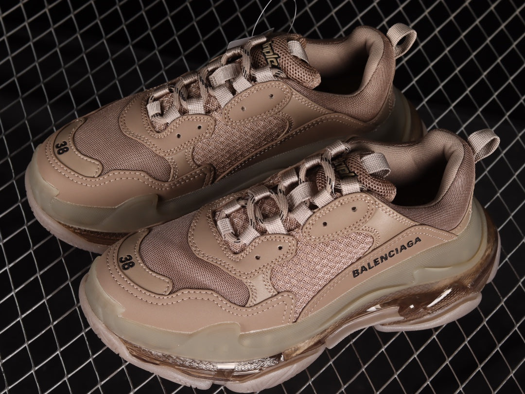 Balenciaga Triple S Clear Sole Beige