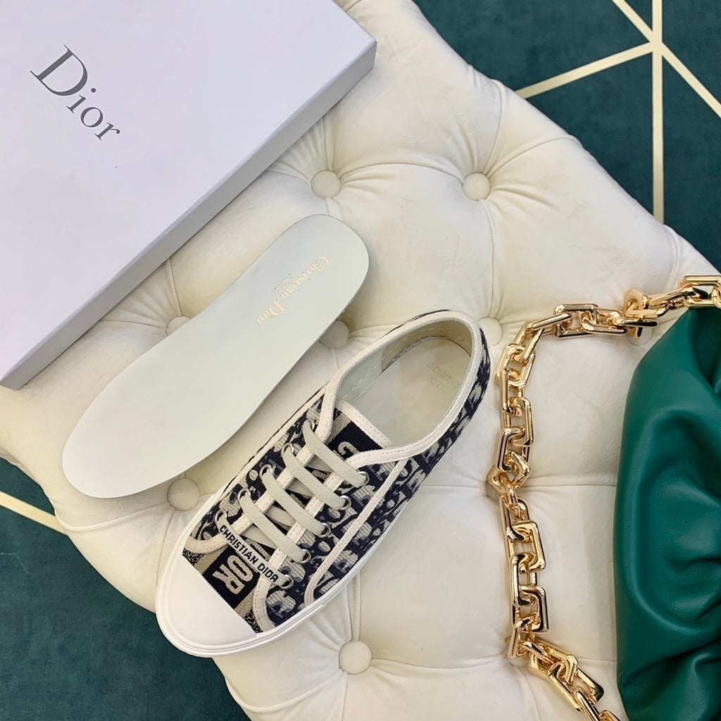 Dior Walk'N'Dior Oblique Navy Canvas