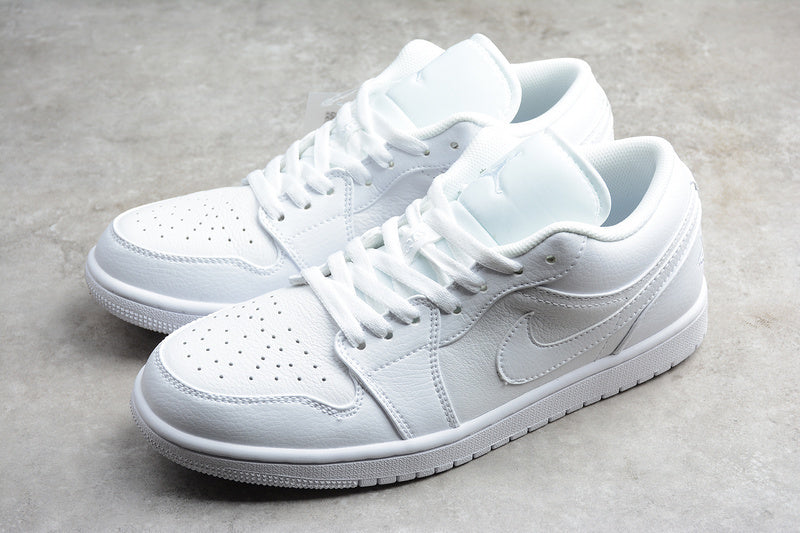 Jordan 1 Low Triple White