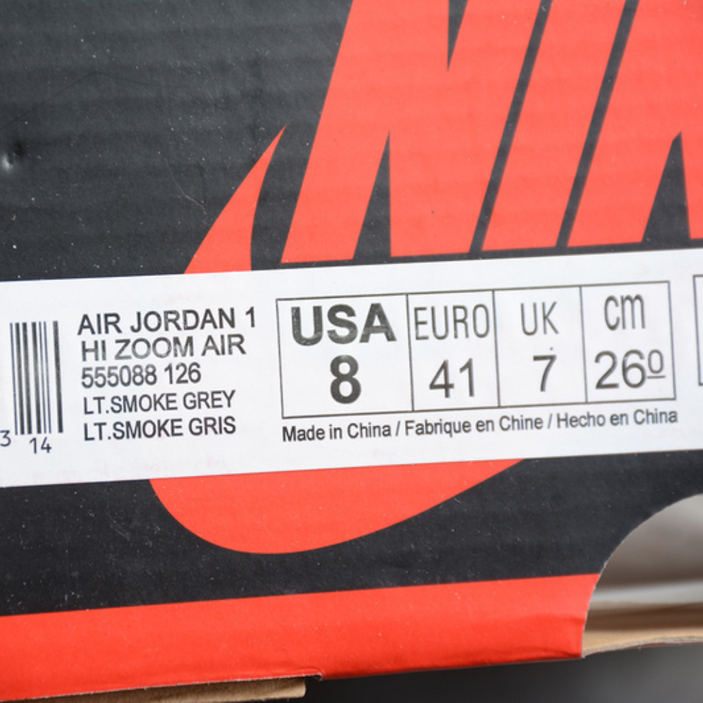 Jordan 1 Retro High Light Smoke Grey 555088-126