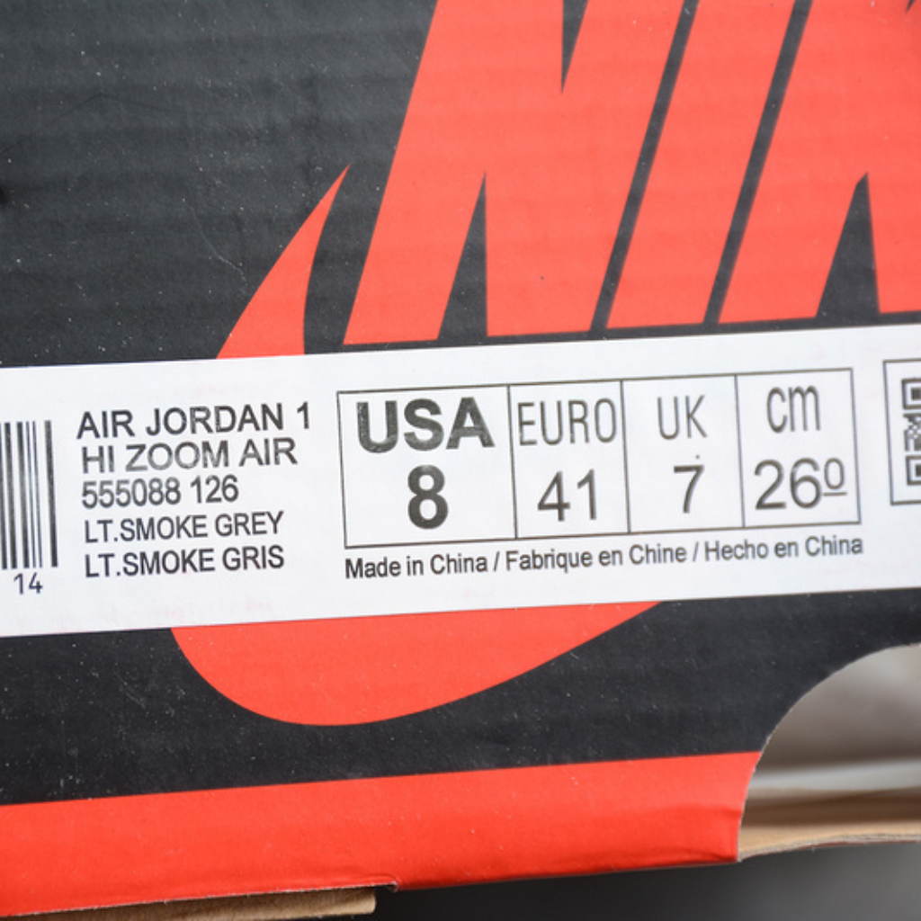 Jordan 1 Retro High Light Smoke Grey 555088-126