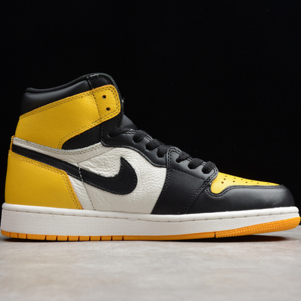 JORDAN 1 RETRO HIGH OG YELLOW TOE YELLOW AR1020-700 (Pronta entrega)