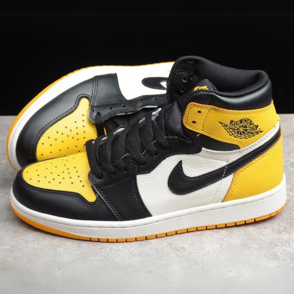 JORDAN 1 RETRO HIGH OG YELLOW TOE YELLOW AR1020-700 (Pronta entrega)