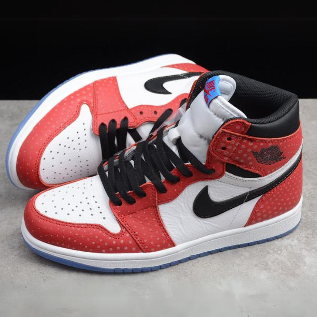 Jordan 1 Retro High Spider-Man Origin Story 555088-602