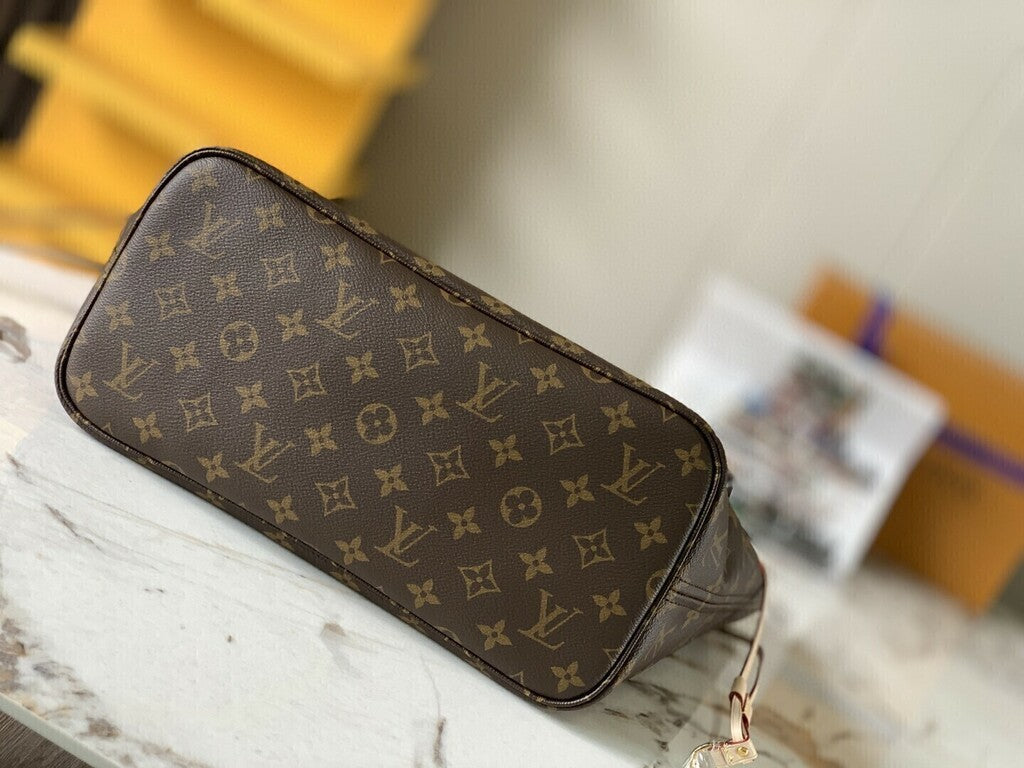 Neverfull Monogram MM Cerise Lining LV M41177 32*29*17cm