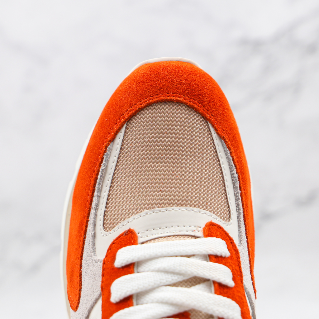 Run Away Sneakers Suede with Mesh Ebene