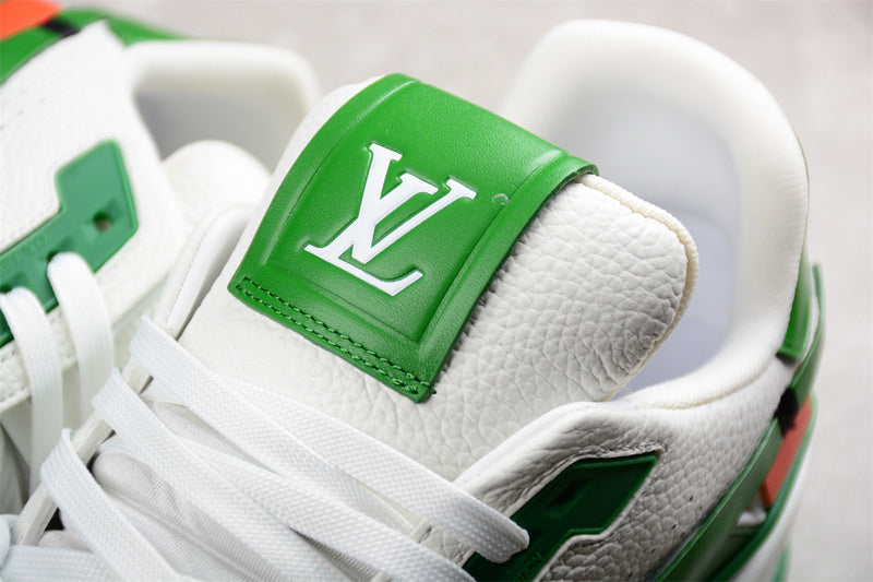 TRAINER BAIXO BRANCO/VERDE