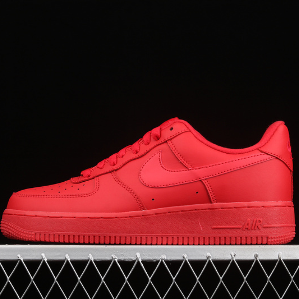 Nike Air Force 1 Low '07 LV8 1 Triple Red CW6999-600 (Pronta entrega)