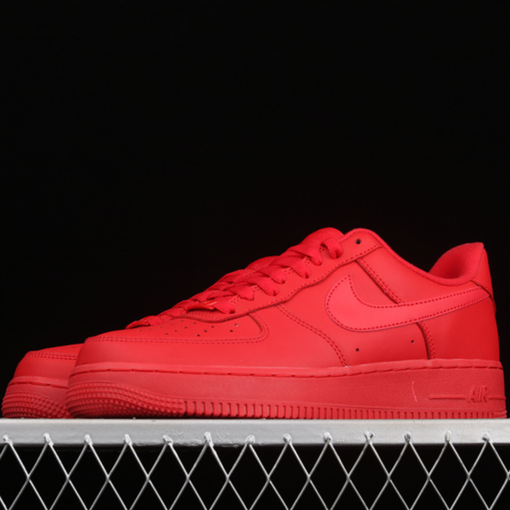 Nike Air Force 1 Low '07 LV8 1 Triple Red CW6999-600 (Pronta entrega)