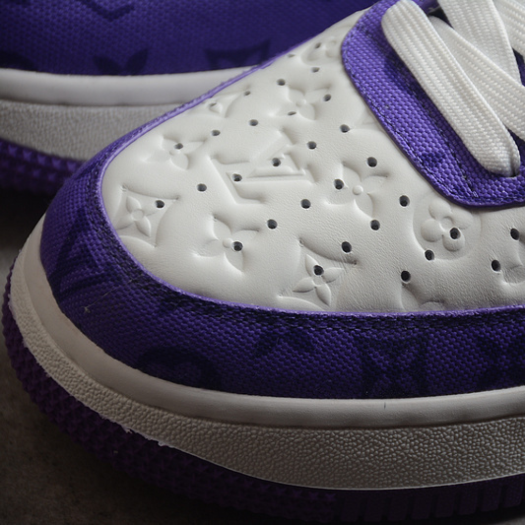 Nike Air Force 1 Low Louis Vuitton Roxo