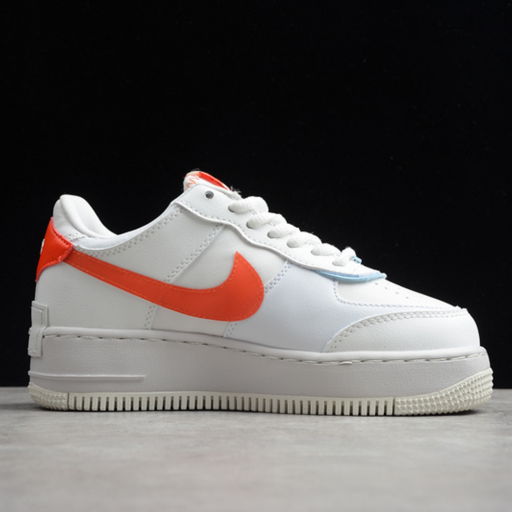 Nike Air Force 1 Low Shadow Summit White Team Orange CQ9503-100