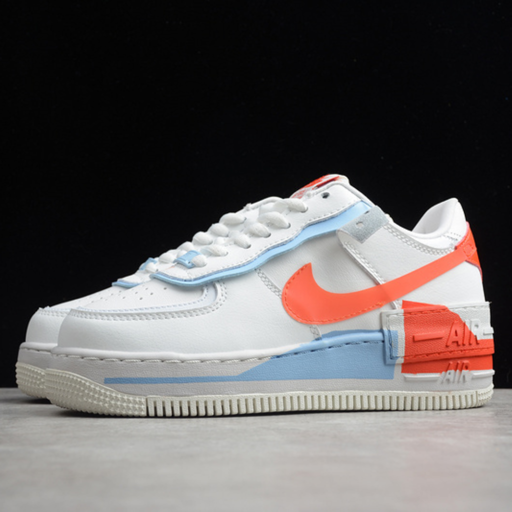 Nike Air Force 1 Low Shadow Summit White Team Orange CQ9503-100