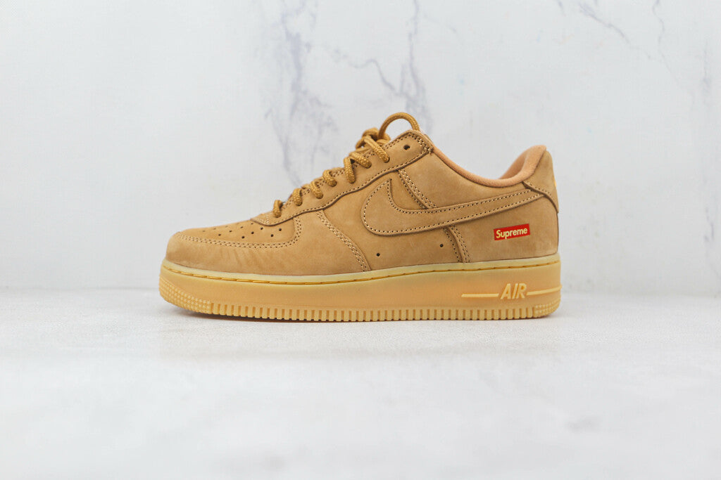 Supreme x Air Force 1 Low SP 'Wheat'