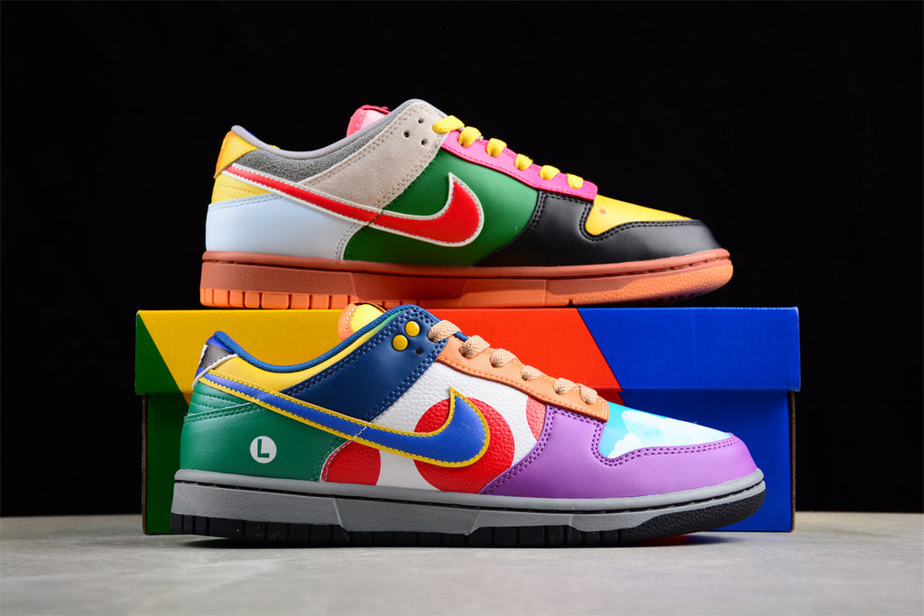 Nike Dunk Low Super Mario Custom DH0952-100