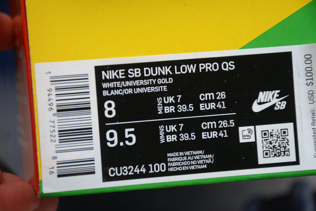 Nike SB Dunk Low Ben & Jerry's Chunky Dunky (Caixa Padrão) CU3244-100