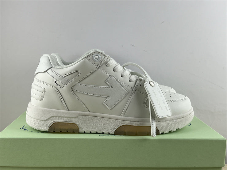 Off-White Out Of Office Calf Leather Triple White