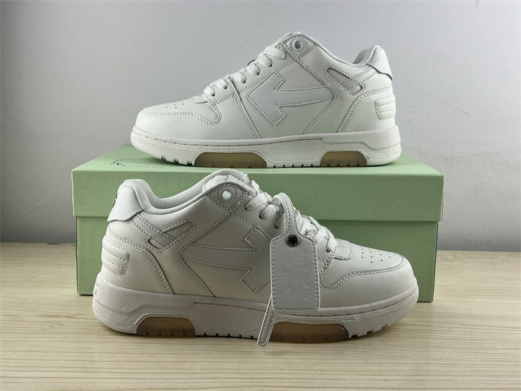 Off-White Out Of Office Calf Leather Triple White