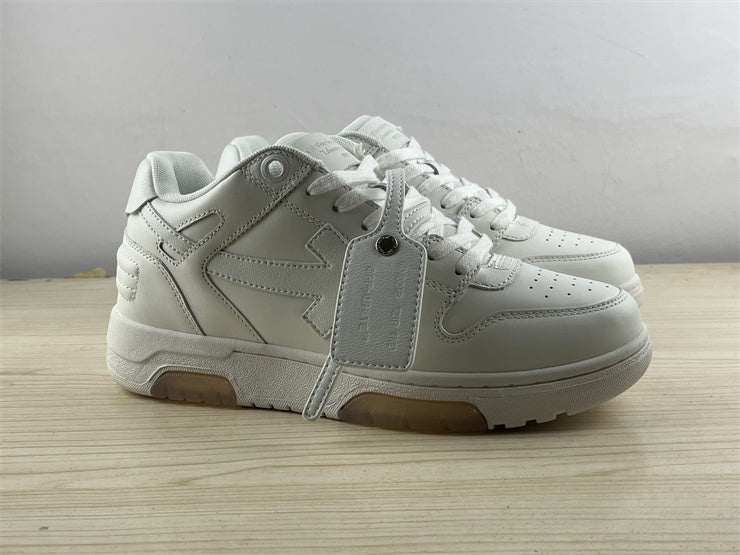 Off-White Out Of Office Calf Leather Triple White