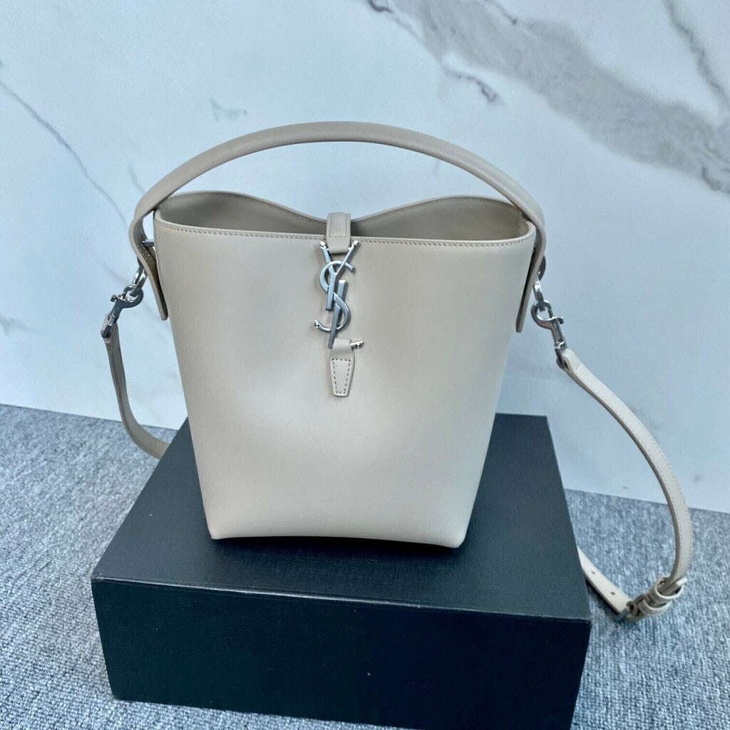 Bolsa Saint Laurent Large Le White